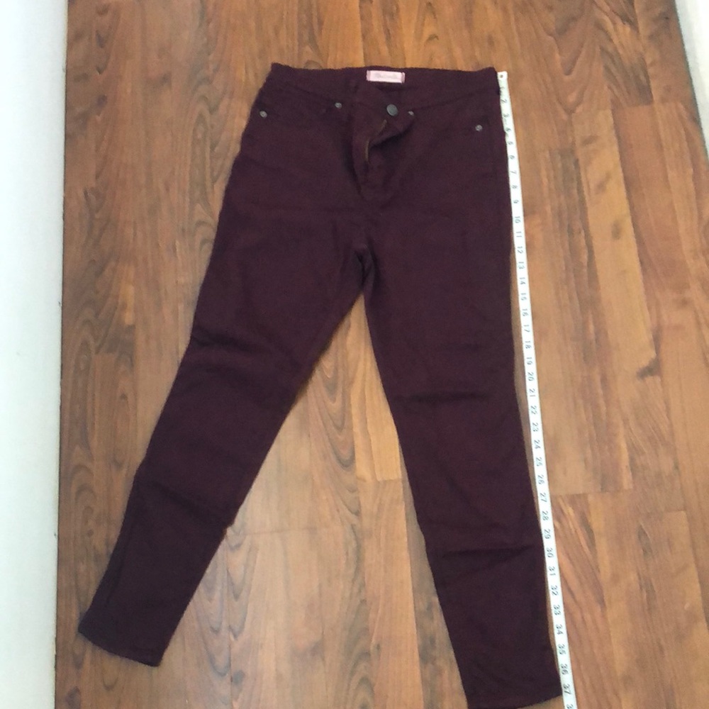 Madewell skinny jeans